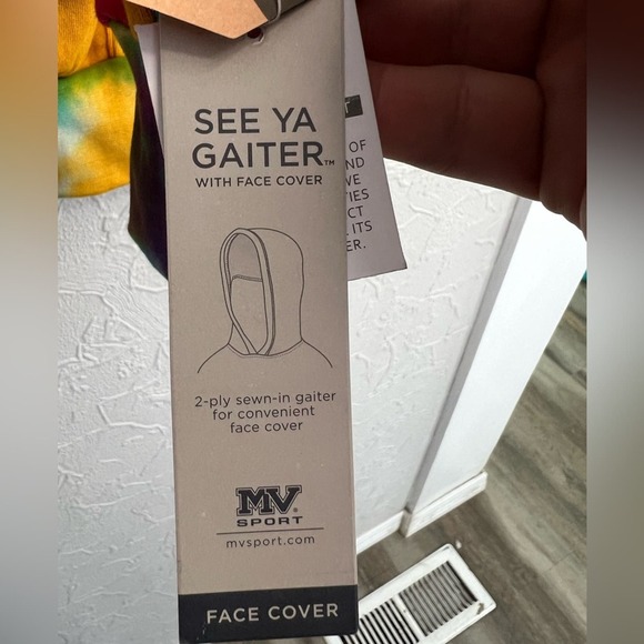 MENS THUNDERCATS LOGO RAINBOW SWIRL HOODIE MV SPORT SIZE XL RARE NEW WITH TAG - Picture 7 of 7